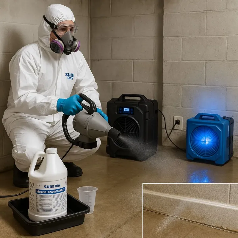 Sanitization and Odor Removal process in Fairmount, NY