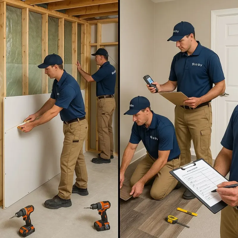 Repairs and Reconstruction process in Fairmount, NY