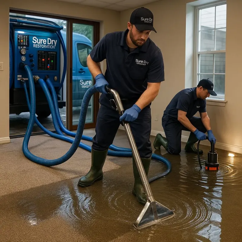 Water Extraction and Removal process in Fairmount, NY